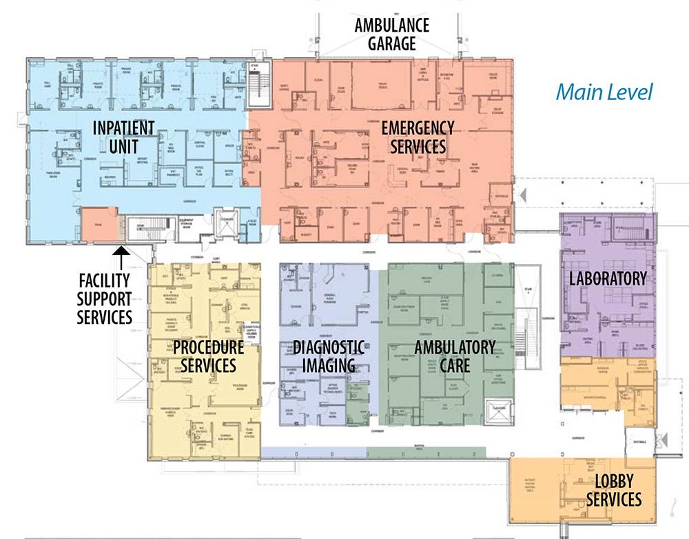 Pinderfields Hospital Floor Plan